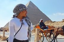 Thrilling Half-Day: Discover Pyramids, Sphinx, Camel Ride& Lunch!