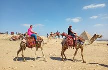 Thrilling Half-Day: Discover Pyramids, Sphinx, Camel Ride& Lunch!