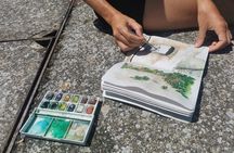 Workshop to learn Drawing and Watercolor in charming places