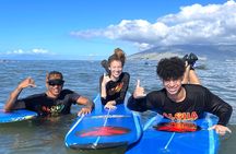 Hawaiian-owned and Operated Surf Lessons in Kihei, Maui 