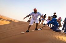 Dubai Red Dunes with Sandboarding, Camel Ride, Falcon & VIP Camp