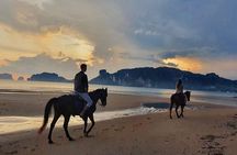 Sunset Horse Riding Tour at Ao Nam Mao Beach Krabi