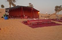 Private setup, Falcon photo , Dinner, Sunset in middle of Desert