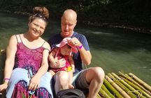 Bamboo River rafting with Limestone massage