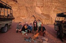 Wadi Rum Half-Day 4x4 and Camel Tour