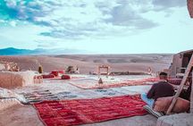 Agafay Desert Sunset Camel Ride with dinner and show from Marrakech
