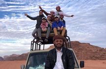 Wadi Rum Half-Day 4x4 and Camel Tour