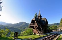 West of Belgrade: Wooden town, Šargan 8 train & Drina River