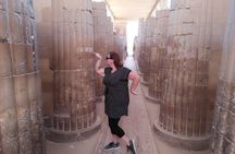 Full Day Private Tour in Giza Pyramids & Saqqara & Memphis
