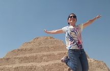 Saqqara & The Step Pyramid & Nobel Tombs & Memphis & Dashure Pyramids
