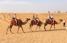 Dubai Desert Safari 4x4 Dune Bashing with Camel Riding