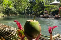 Private Bamboo Rafting, Limestone Massage and Hip Strip Tour 