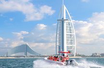 Dubai Speedboat Tour: JBR Skyline, Atlantis, Burj AlArab Optional