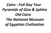 Full-Day Private Tour of Cairo with Pick Up