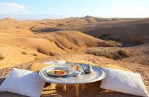 Agafay desert, atlas mountains, and waterfalls, camel day trip from Marrakech