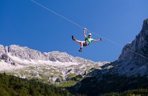Zipline in Slovenia