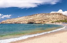 Heraklion: Matala Beach, Hippie Caves & Odigitria Monastery