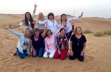 Dubai Desert Safari Dune Bashing, Camel Ride, Sand Boarding, BBQ Dinner.