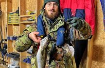 Inshore fishing in the Drangefjord