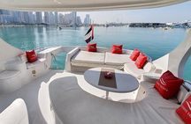 Private Dubai 2 Hours Luxury Yacht Charter with BBQ Option