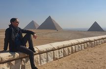 Giza pyramids,Egyptian Museum, Khan El khalili Bazar and Moez Street 
