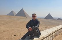 Giza pyramids,Egyptian Museum, Khan El khalili Bazar and Moez Street 