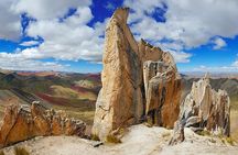 Palccoyo Rainbow Mountain and Stone Forest from Cusco