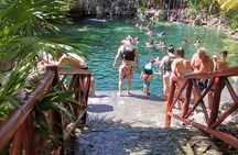 Four Cenotes Tour: Tulum ruins, Ahau Sculpture, Playa del Carmen