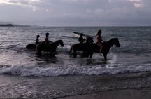 Beach Horse Ride with countryside amber cove & Taino Bay 