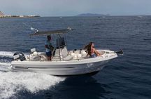 5 Hours Boat Rental in Santorini