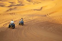 Evening Desert Safari with Quad Bike, BBQ Dinner and Camel Ride