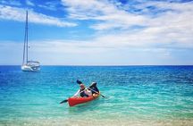 Kayak day in the coastline