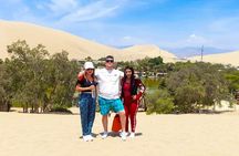 Paracas y Huacachina desde LIMA , Islas Ballestas y sandboarding 