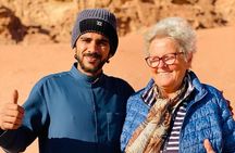 Wadi Rum Full Day Jeep Tour + Overnight & Dinner in Bedouin Camp