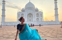 Taj Mahal skip the line luxury tour with guide