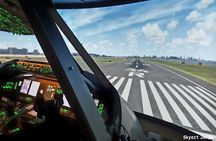 Flight simulation in the real cockpit 70 minutes of real experience!Plane lovers must see