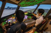 Flight simulation in the real cockpit 70 minutes of real experience!Plane lovers must see