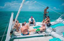 Full Day Ile aux Cerfs Catamaran Cruise with BBQ Lunch & Hotel Transfers