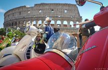 Afternoon Vespa Sidecar Tour in Rome with Gourmet Gelato stop 