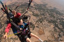 Paragliding flight in the High Atlas Marrakech