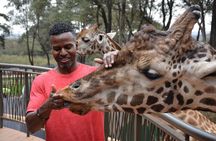 Half-Day Nairobi National Park and Maasai Market with Pick up