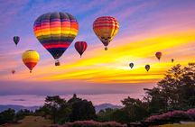 Hot Air Balloon Flight in Dubai with Refreshments Including Pickup & Drop off