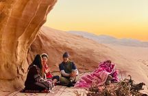 Wadi Rum Full Day Jeep Tour - Stargazing Overnight in a Cave - Traditional Food