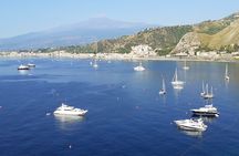 Full-Day Tour to Mt. Etna, Taormina, Naxos Bay and Castelmola