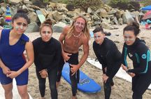 Santa Barbara Surf Lessons with yoga add on - surf and yoga