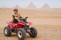  PRIVATE ATV Quad Bike Tour at Pyramids of Giza with Lunch 