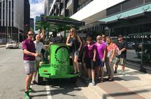 Halifax waterfront SOLAR Party Bike food & drink experience!