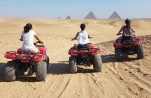  PRIVATE ATV Quad Bike Tour at Pyramids of Giza with Lunch 