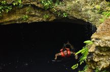 Live this extreme adventure tour. Jungle zip line with ATV and cenote swim.