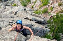 Private Outdoor Rock Climbing with a Pro Climbing Guide
